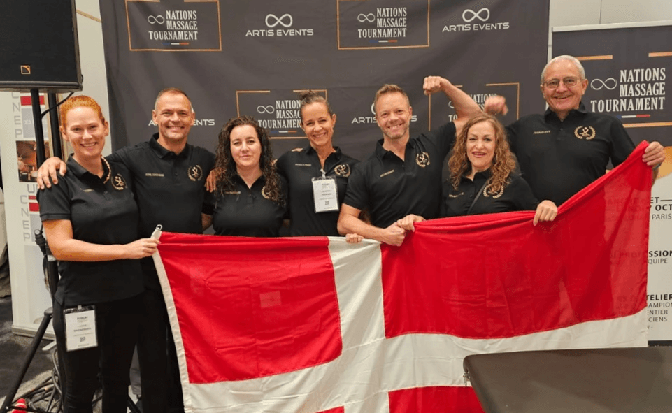 Det Danske Massagelandshold i Paris til Nations Team Tournament Det Danske Massagelandshold i Paris til Nations Team Tournament