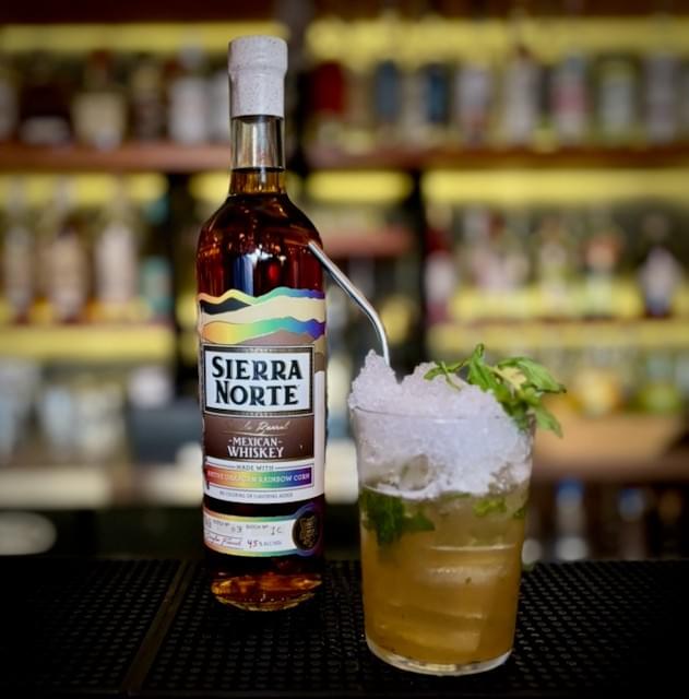 CORN WHISKEY SMASH Cocktail CORN WHISKEY SMASH Cocktail