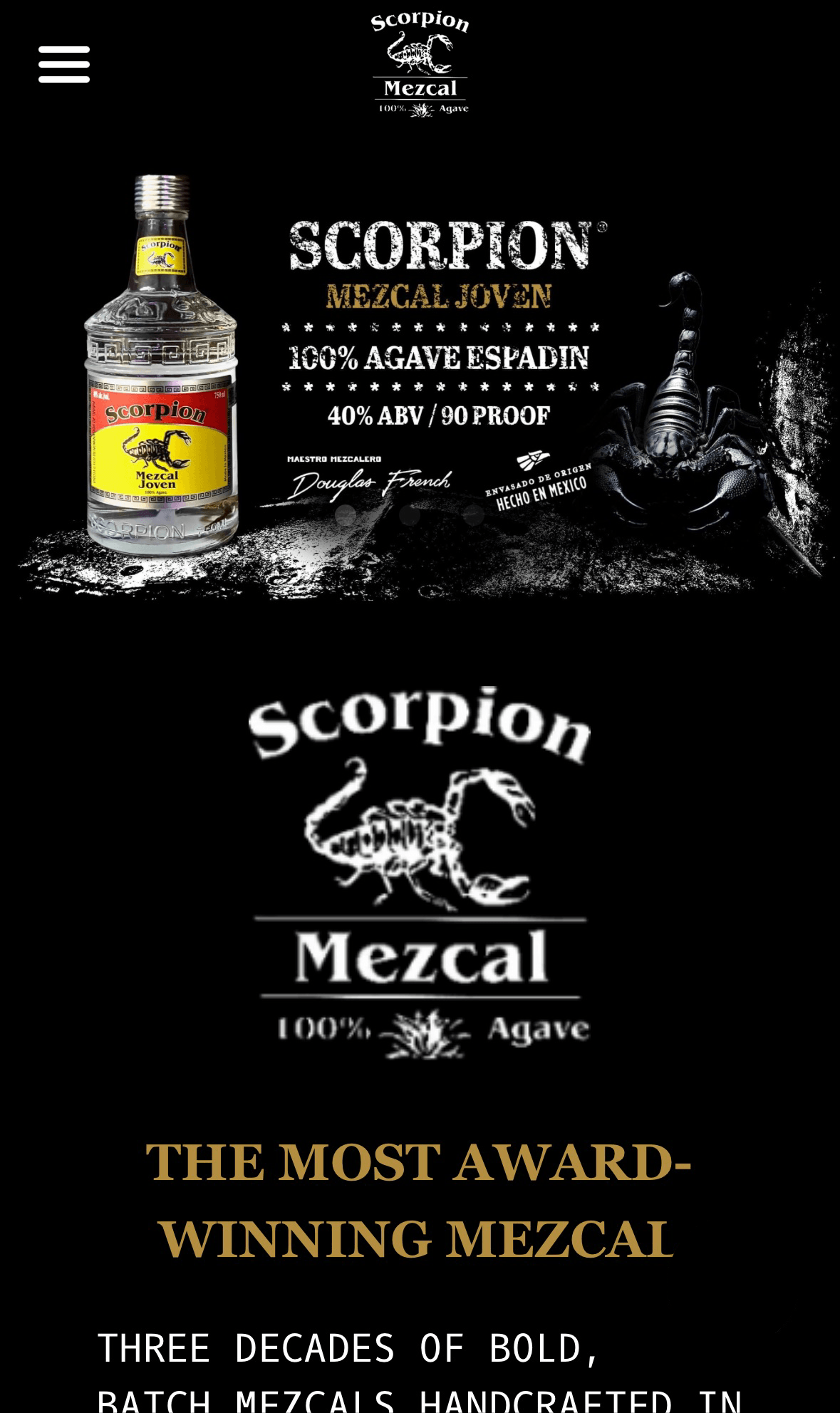 Scorpion Mezcal Website Scorpion Mezcal Website