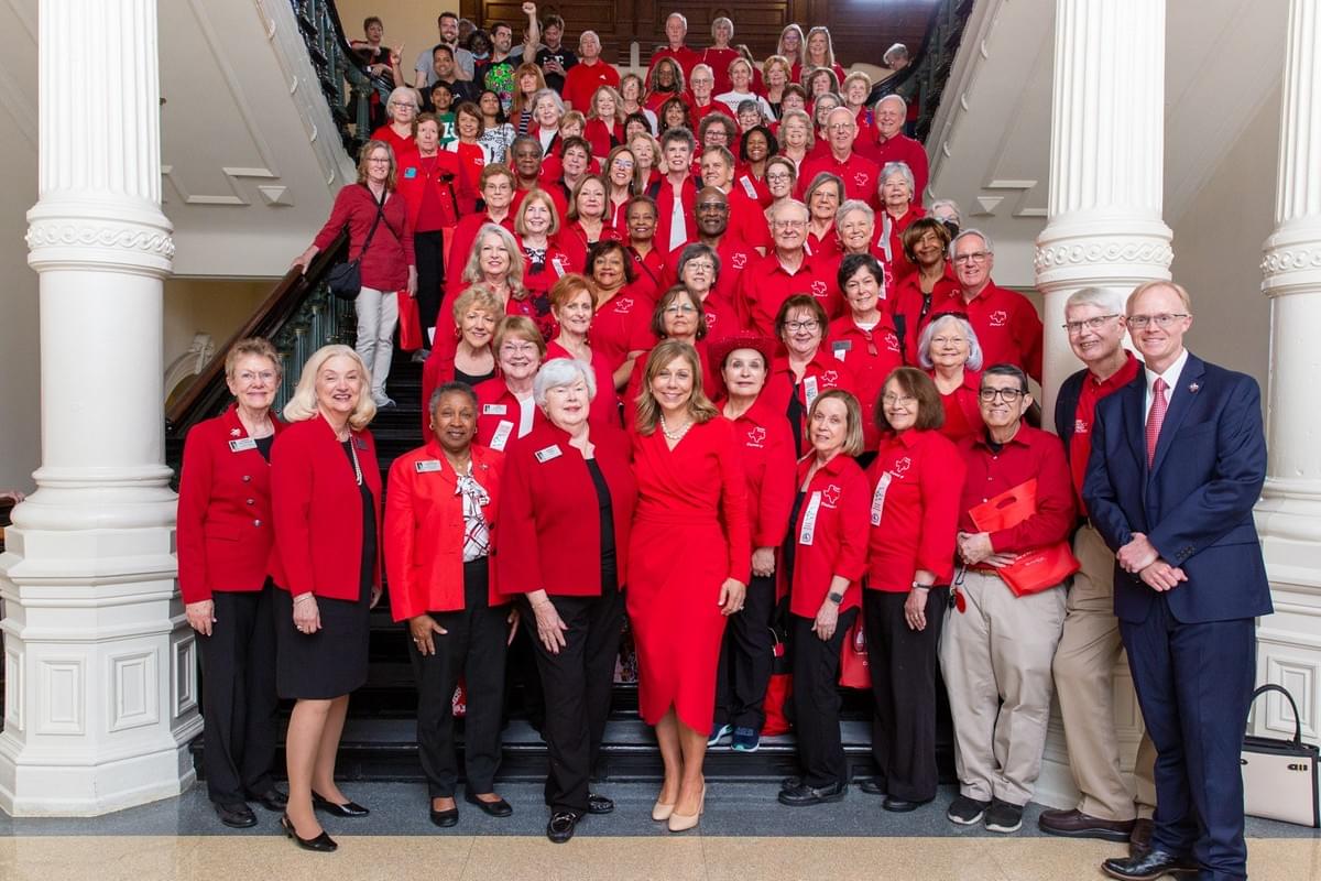 A group of Hart members at the Texas State Legislature. A group of Hart members at the Texas State Legislature.