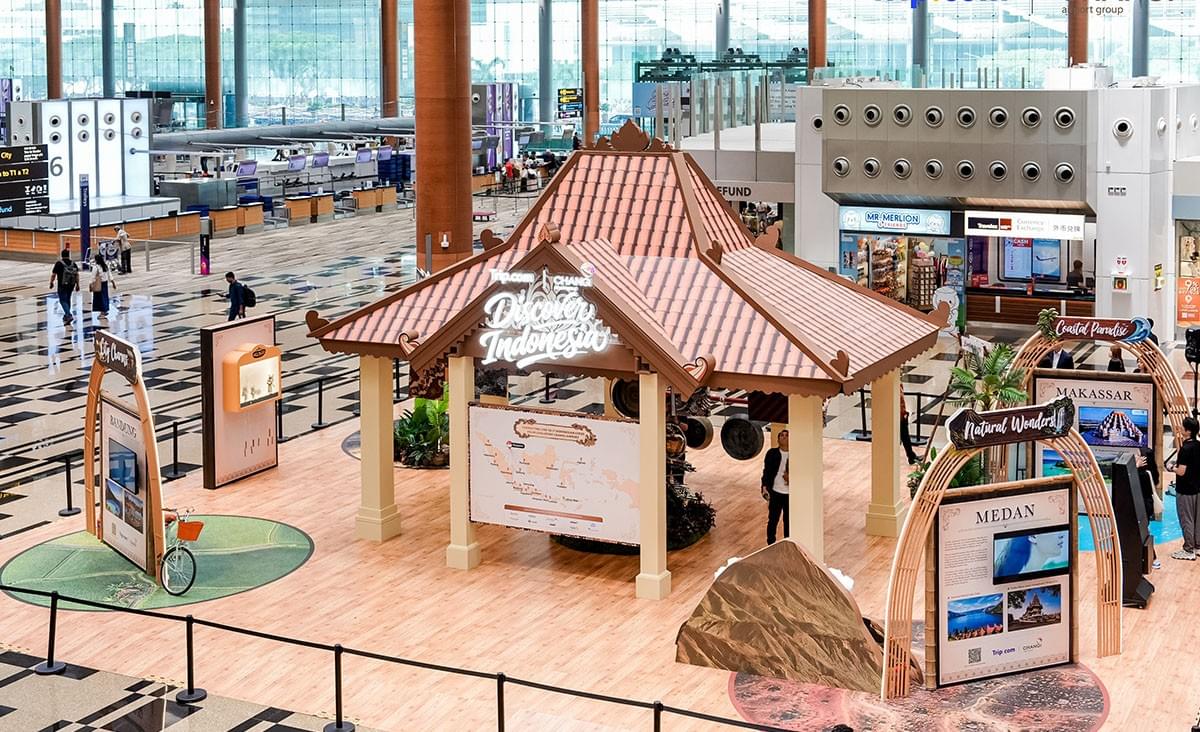 Discover Indonesia Booth Display – Changi Airport Singapore Discover Indonesia Booth Display – Changi Airport Singapore