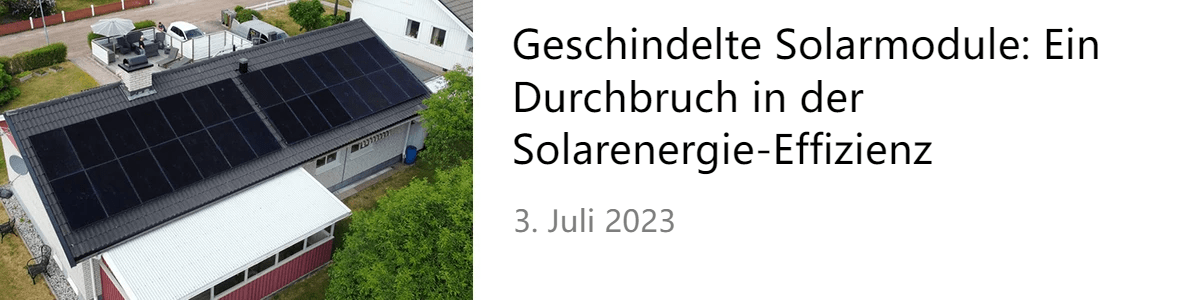Geschindelte Solarmodule: Ein Durchbruch in der Solarenergie-Effizienz Geschindelte Solarmodule: Ein Durchbruch in der Solarenergie-Effizienz