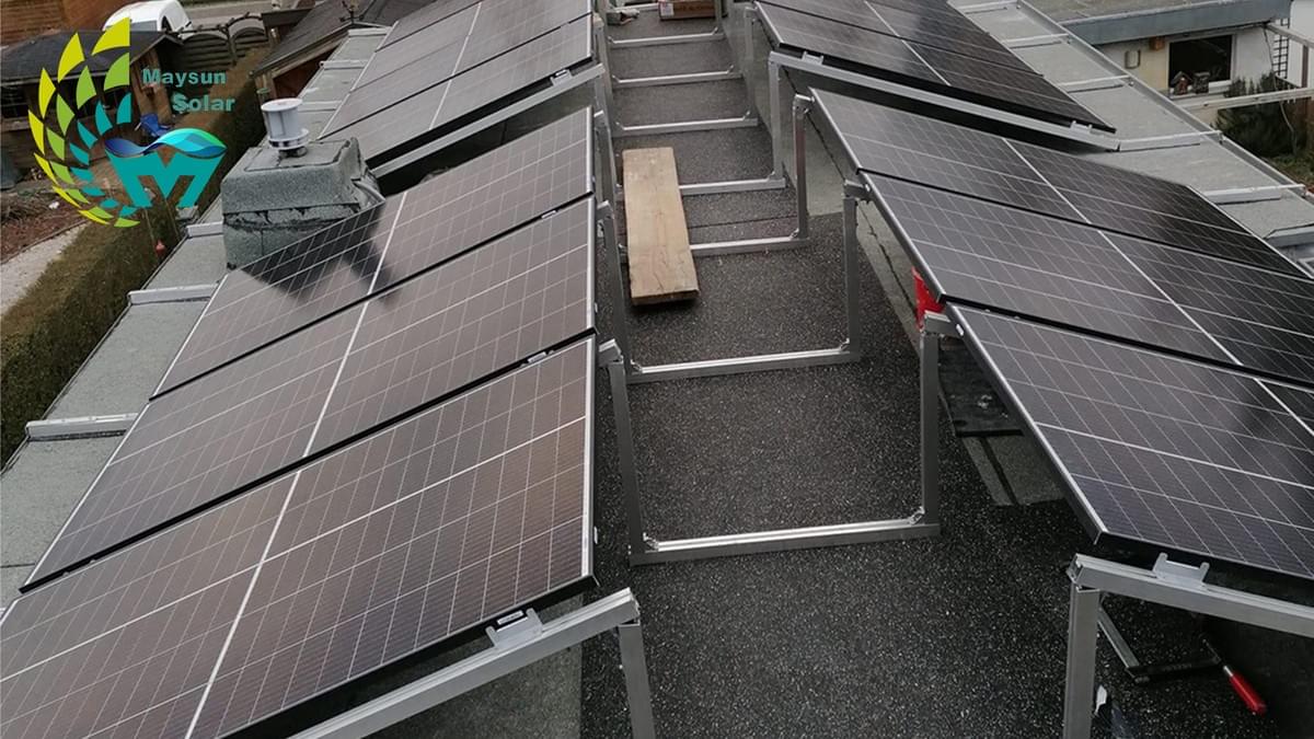 Maysun Solar TwiSun Glas-Glas Bifazial Schwarzer Rahmen 390W-410W MONO PERC 210mm 120 Zellen 1/3 Cut Maysun Solar TwiSun Glas-Glas Bifazial Schwarzer Rahmen 390W-410W MONO PERC 210mm 120 Zellen 1/3 Cut