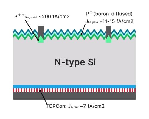 TOPCon Solarmodul Keine lichtinduzierte Degradation TOPCon Solarmodul Keine lichtinduzierte Degradation
