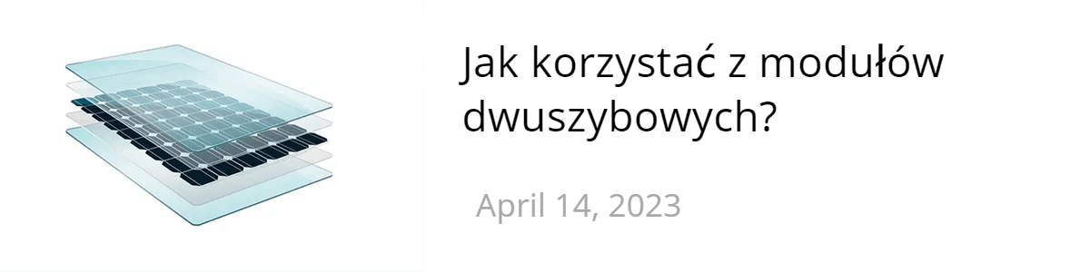 Jak korzystać z modułów dwuszybowych Jak korzystać z modułów dwuszybowych