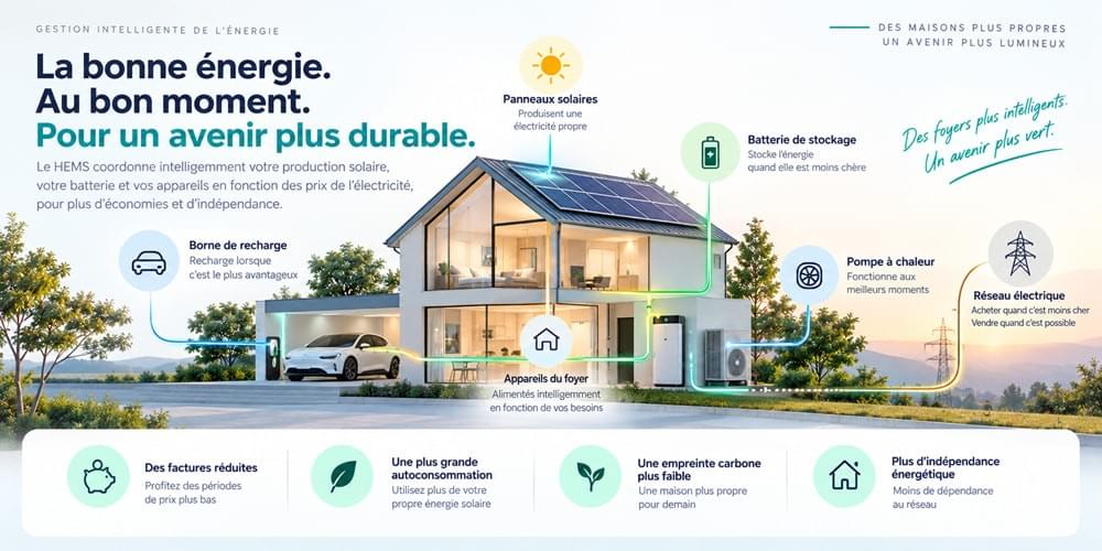 Gestion intelligente de l’énergie à domicile Gestion intelligente de l’énergie à domicile