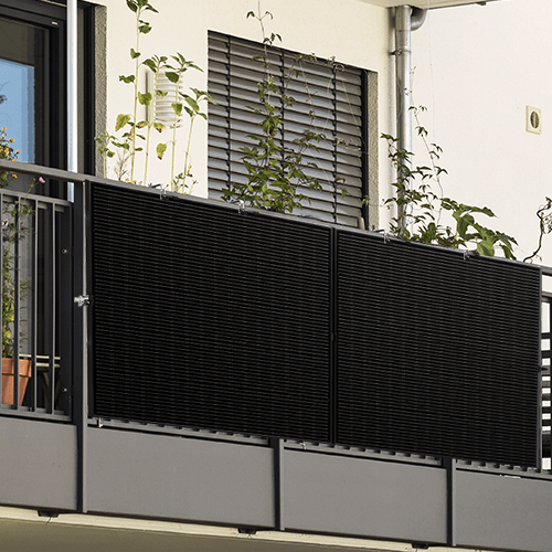 Balkonzaun Balkonsolarkraftwerk Balkonzaun Balkonsolarkraftwerk