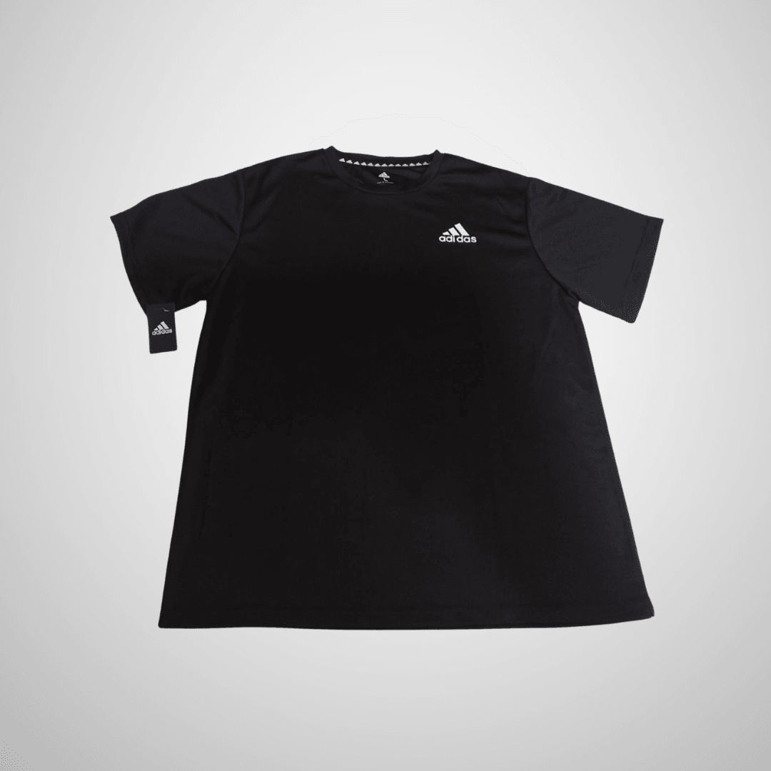 COLOR NEGRO-PLAYERA ADIDAS