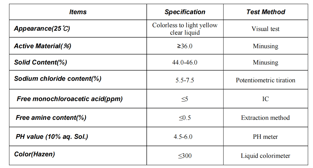 CAPB45, CAB45, Cocamidopropyl betaine