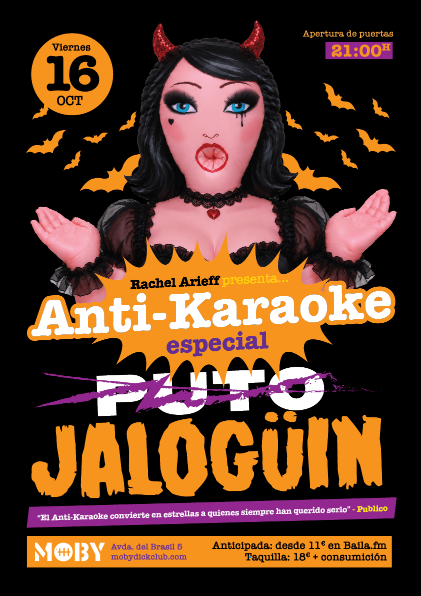 Anti-Karaoke Madrid 2026 at Moby Dick Club Anti-Karaoke Madrid 2026 at Moby Dick Club