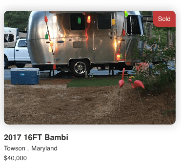 2017 AIRSTREAM BAMBI - 16 FT. 2017 AIRSTREAM BAMBI - 16 FT.
