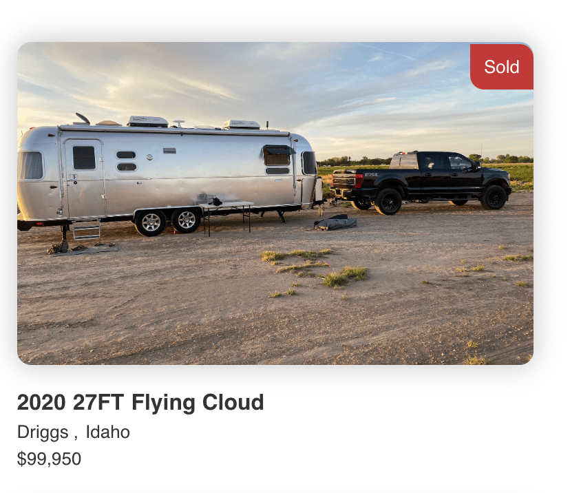 2020 Airstream Flying Cloud - 27 Ft - SOLD 2020 Airstream Flying Cloud - 27 Ft - SOLD