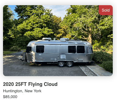 2020 AIRSTREAM FLYING CLOUD - 25 FT. 2020 AIRSTREAM FLYING CLOUD - 25 FT.