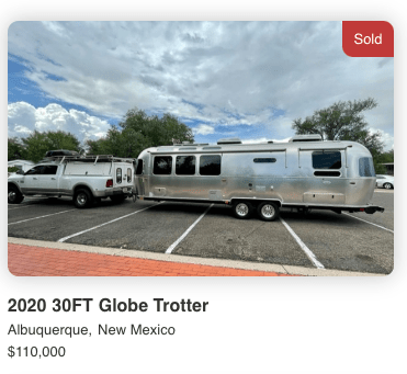 2020 AIRSTREAM GLOBETROTTER - 30 FT. 2020 AIRSTREAM GLOBETROTTER - 30 FT.