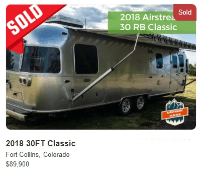2018 Airstream 30 RB Classic 2018 Airstream 30 RB Classic