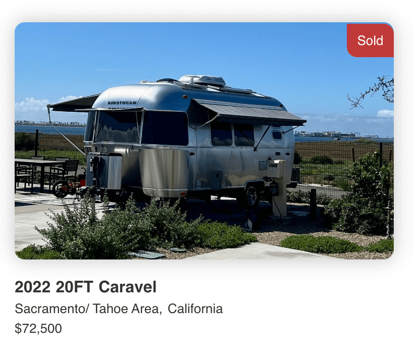 2022 AIRSTREAM CARAVEL - SOLD 2022 AIRSTREAM CARAVEL - SOLD