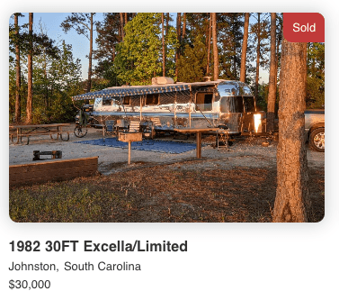 1982 AIRSTREAM EXCELLA LTD - 30 FT. 1982 AIRSTREAM EXCELLA LTD - 30 FT.