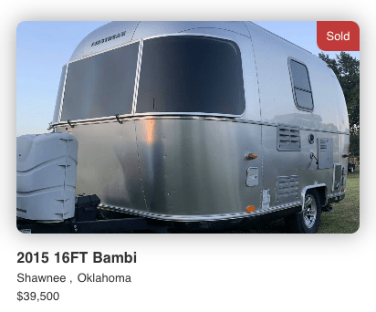 2015 AIRSTREAM BAMBI 16 2015 AIRSTREAM BAMBI 16