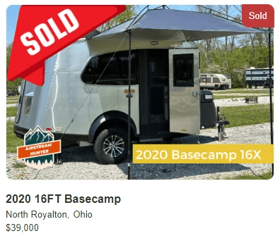 2020 Basecamp 16' 2020 Basecamp 16'