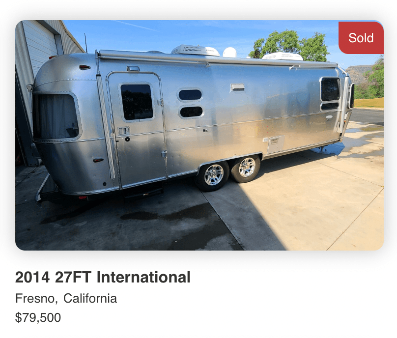 2014 AIRSTREAM INTERNATIONAL - SOLD 2014 AIRSTREAM INTERNATIONAL - SOLD