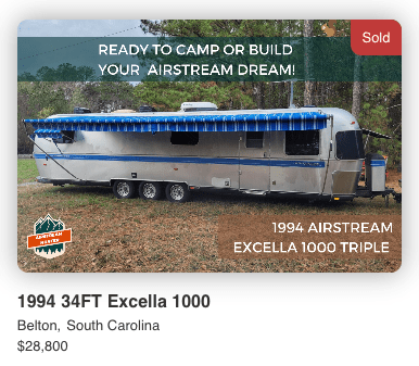 1994 AIRSTREAM Excella 34 ft. - SOLD 1994 AIRSTREAM Excella 34 ft. - SOLD