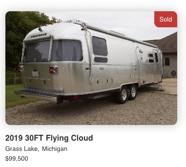 2019 AIRSTREAM FLYING CLOUD - 30 FT. 2019 AIRSTREAM FLYING CLOUD - 30 FT.