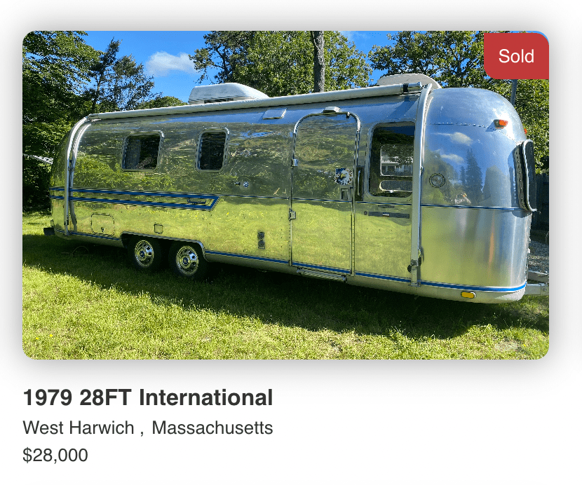 1978 Airstream Ambassador - 28 Ft - SOLD 1978 Airstream Ambassador - 28 Ft - SOLD