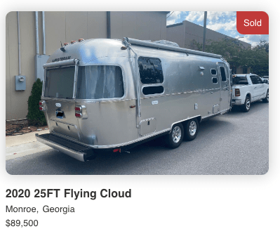 2020 AIRSTREAM FLYING CLOUD 25 2020 AIRSTREAM FLYING CLOUD 25