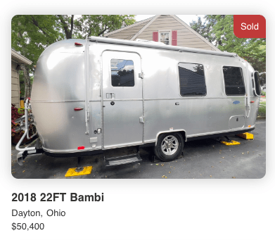2018 AIRSTREAM BAMBI - 22 FT. 2018 AIRSTREAM BAMBI - 22 FT.