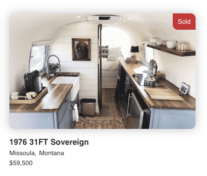 1976 AIRSTREAM SOVEREIGN 31 1976 AIRSTREAM SOVEREIGN 31