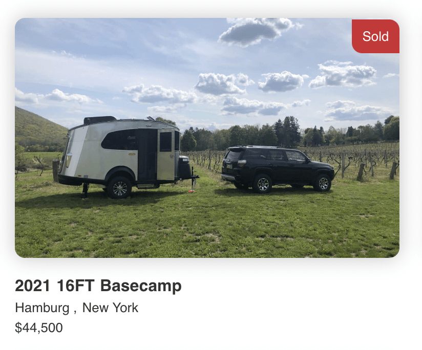 2021 AIRSTREAM BASECAMP - SOLD 2021 AIRSTREAM BASECAMP - SOLD