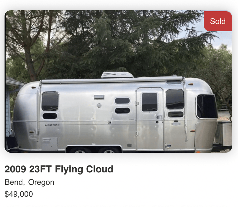 2009 Airstream Flying Cloud - 23 Ft - SOLD 2009 Airstream Flying Cloud - 23 Ft - SOLD