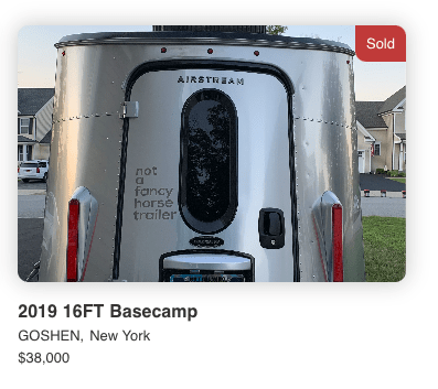2019 AIRSTREAM BASECAMP - 16 FT. 2019 AIRSTREAM BASECAMP - 16 FT.