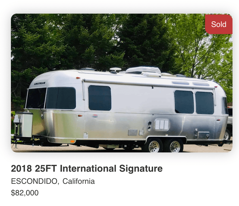 2018 Airstream International Signature - 25 Ft - SOLD 2018 Airstream International Signature - 25 Ft - SOLD