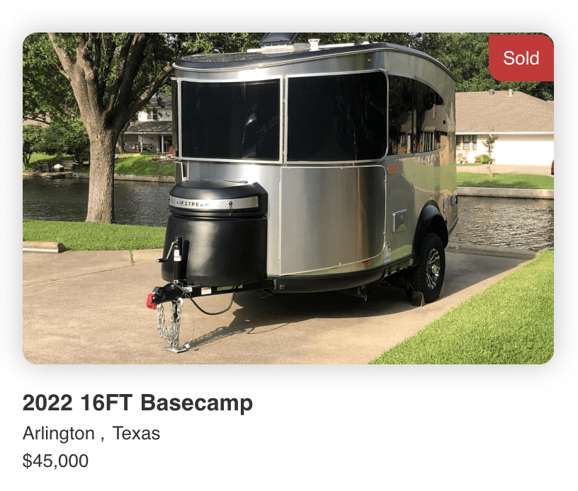 2022 Airstream Basecamp SOLD 2022 Airstream Basecamp SOLD