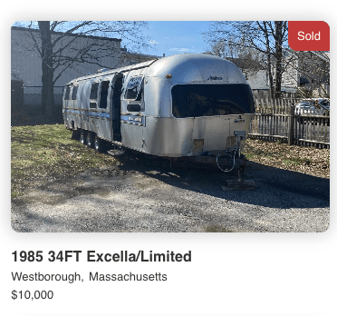 1985 AIRSTREAM EXCELLA LTD - 34 FT. 1985 AIRSTREAM EXCELLA LTD - 34 FT.