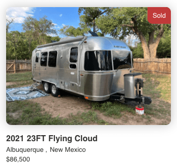 2021 AIRSTREAM FLYING CLOUD - 23 FT. 2021 AIRSTREAM FLYING CLOUD - 23 FT.