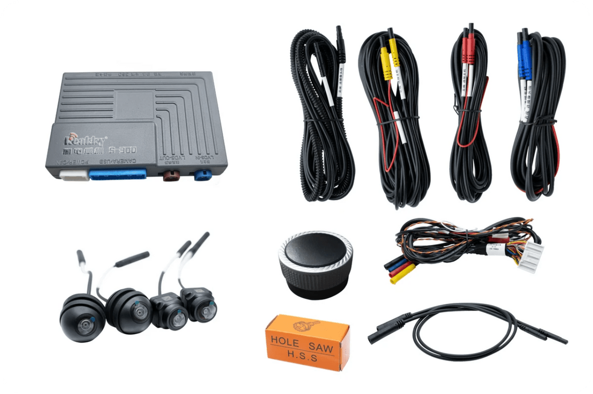 All in one vehicle OE head unit 3D 360° AVM around view monitoring car camera DVR interface device system All in one vehicle OE head unit 3D 360° AVM around view monitoring car camera DVR interface device system