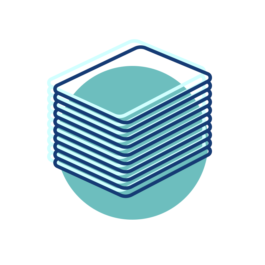 Stack of papers icon Stack of papers icon