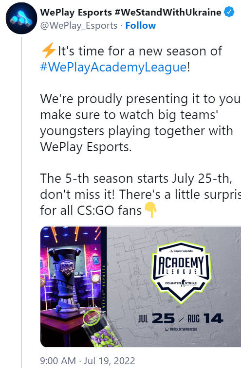 weplay赛事组织方 weplay赛事组织方