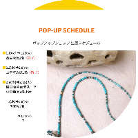 UNPLUGGED BIJOUX  POP-UP SCHEDULE UNPLUGGED BIJOUX  POP-UP SCHEDULE