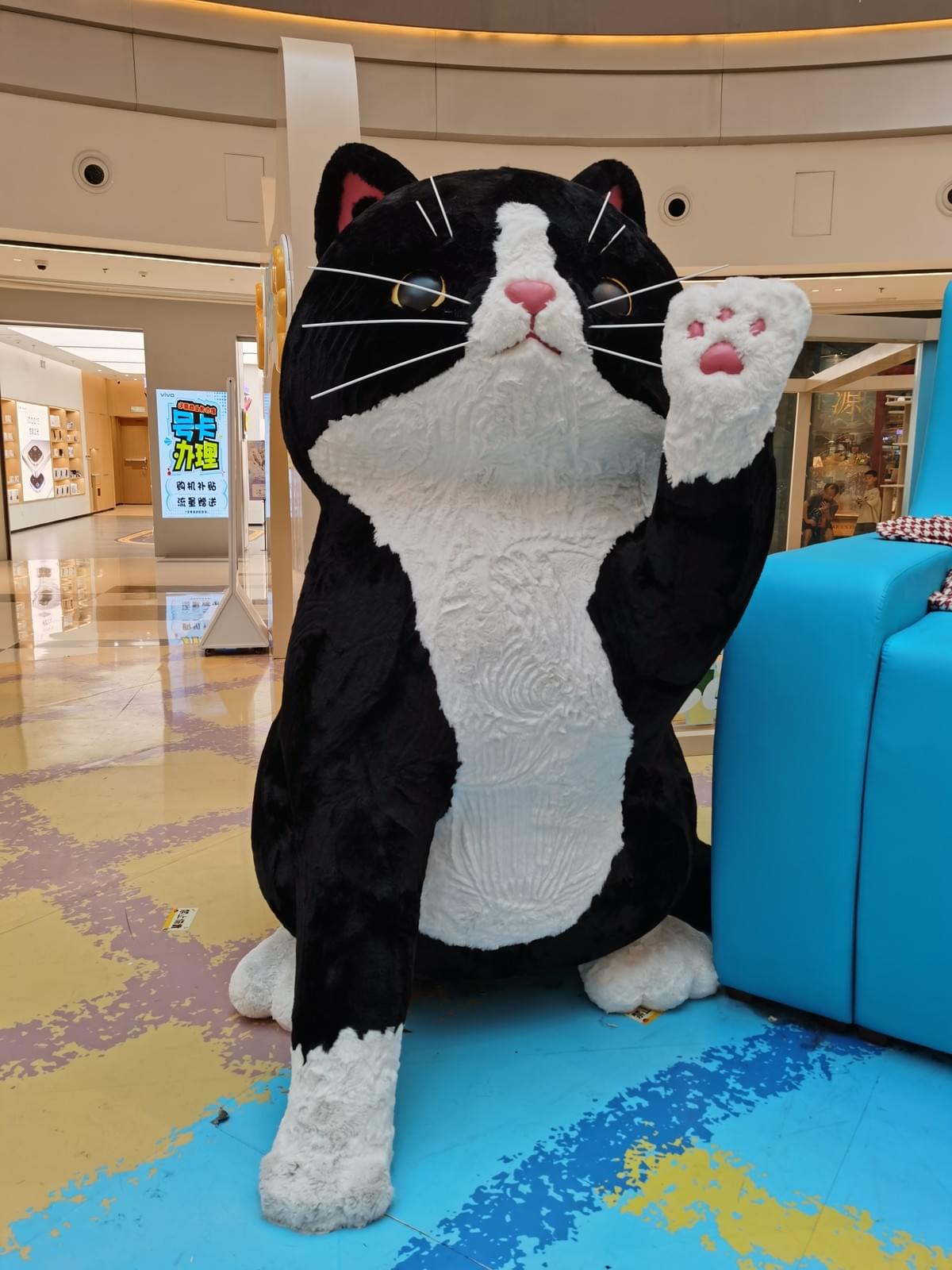 plush cat sculpture plush cat sculpture