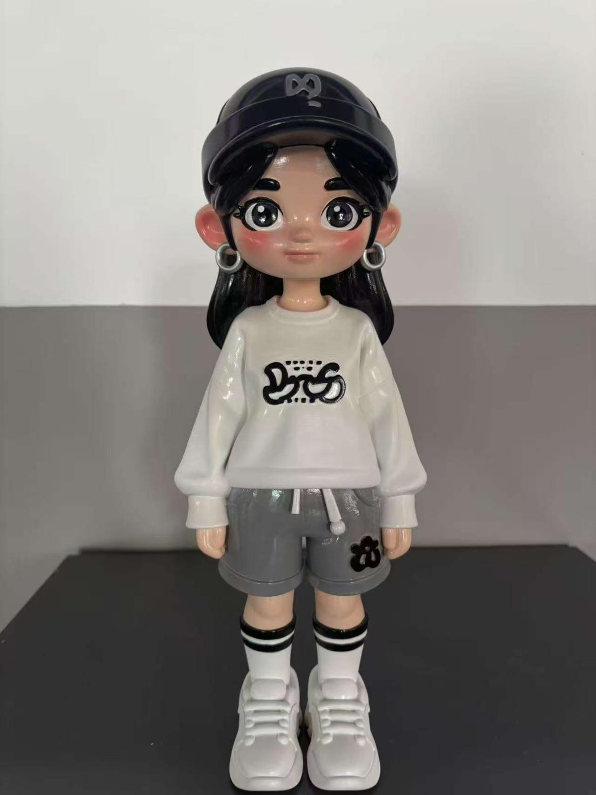 3D printing mascot statue 3D printing mascot statue