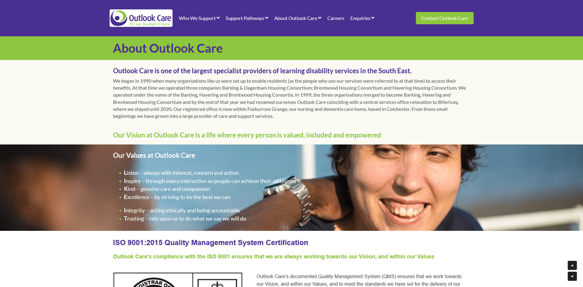 About Outlook Care About Outlook Care