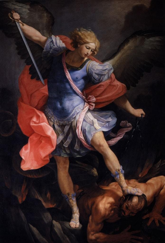 San Michele Arcangelo è una delle figure più potenti e amate nella tradizione cristiana. Conosciuto come il capo degli angeli e il difensore della fede, San Michele è il guerriero celeste che combatte il male e protegge l’umanità. La sua storia è raccontata sia nell’Antico che nel Nuovo Testamento, dove viene descritto come il protettore di Israele e il leader delle schiere celesti. Il suo nome significa “Chi è come Dio?” e questa domanda retorica rappresenta la sua missione di combattere contro Satana e le forze oscure.  La figura di San Michele è celebre soprattutto per la battaglia contro il drago, ovvero Satana, come descritto nell’Apocalisse. In questa visione apocalittica, San Michele guida gli angeli in una battaglia vittoriosa contro le forze del male, cacciando il demonio dal cielo. Questa immagine di Michele, raffigurato con la spada e l’armatura mentre sconfigge il diavolo, è una delle rappresentazioni più iconiche della spiritualità cristiana. San Michele Arcangelo è una delle figure più potenti e amate nella tradizione cristiana. Conosciuto come il capo degli angeli e il difensore della fede, San Michele è il guerriero celeste che combatte il male e protegge l’umanità. La sua storia è raccontata sia nell’Antico che nel Nuovo Testamento, dove viene descritto come il protettore di Israele e il leader delle schiere celesti. Il suo nome significa “Chi è come Dio?” e questa domanda retorica rappresenta la sua missione di combattere contro Satana e le forze oscure.  La figura di San Michele è celebre soprattutto per la battaglia contro il drago, ovvero Satana, come descritto nell’Apocalisse. In questa visione apocalittica, San Michele guida gli angeli in una battaglia vittoriosa contro le forze del male, cacciando il demonio dal cielo. Questa immagine di Michele, raffigurato con la spada e l’armatura mentre sconfigge il diavolo, è una delle rappresentazioni più iconiche della spiritualità cristiana.