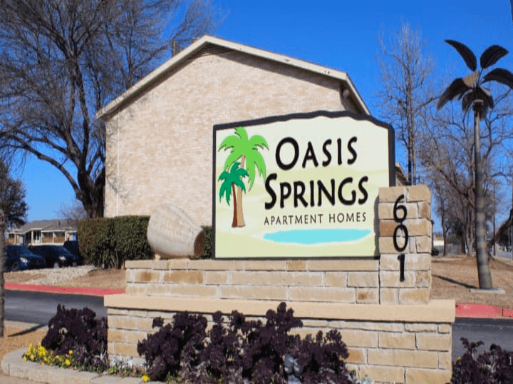 Oasis Springs, A class C, 154 unit residential apartment community located in far north Hurst, TX. Oasis Springs, A class C, 154 unit residential apartment community located in far north Hurst, TX.
