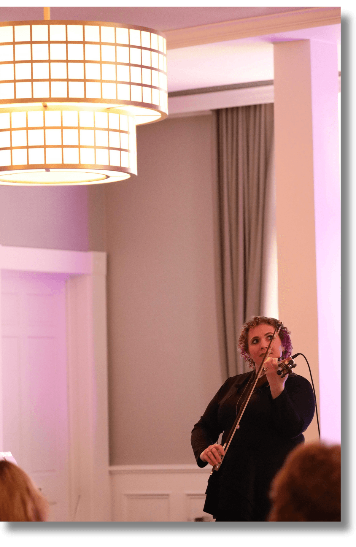 Stephanie and her violin perform the opening keynote for the Grow Retreat in Galveston TX, 2026 Stephanie and her violin perform the opening keynote for the Grow Retreat in Galveston TX, 2026