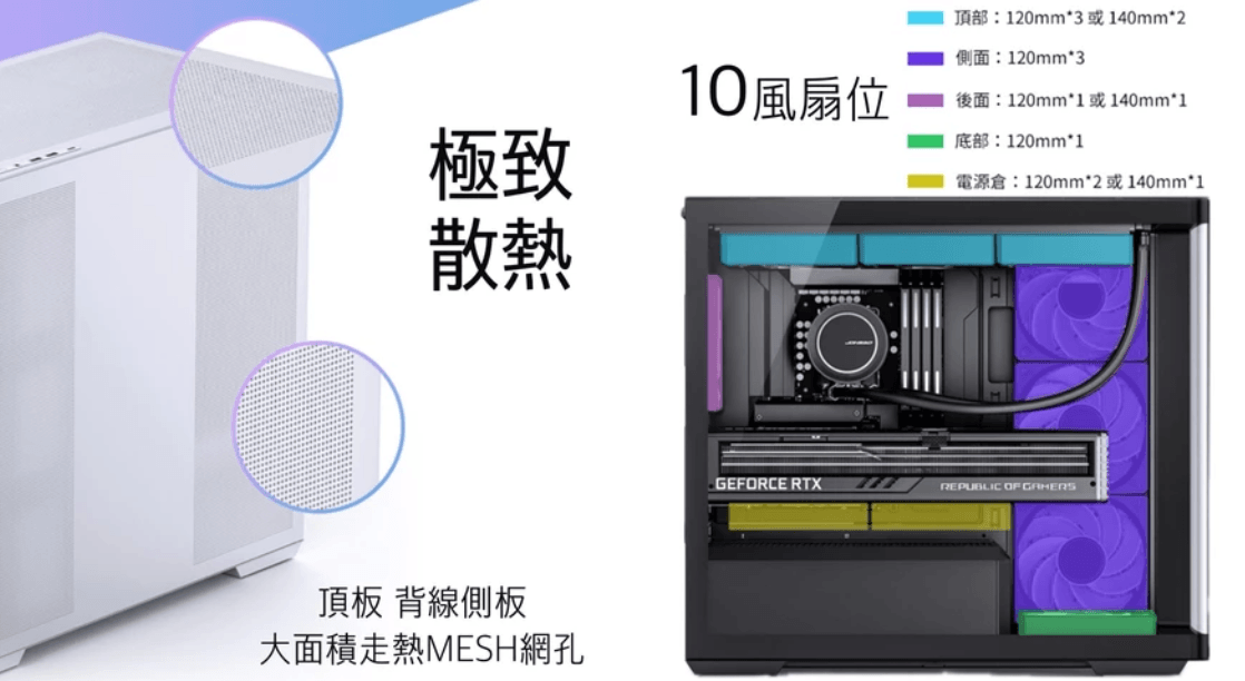 Jonsbo 喬思伯【D300】海景房 白 ITX