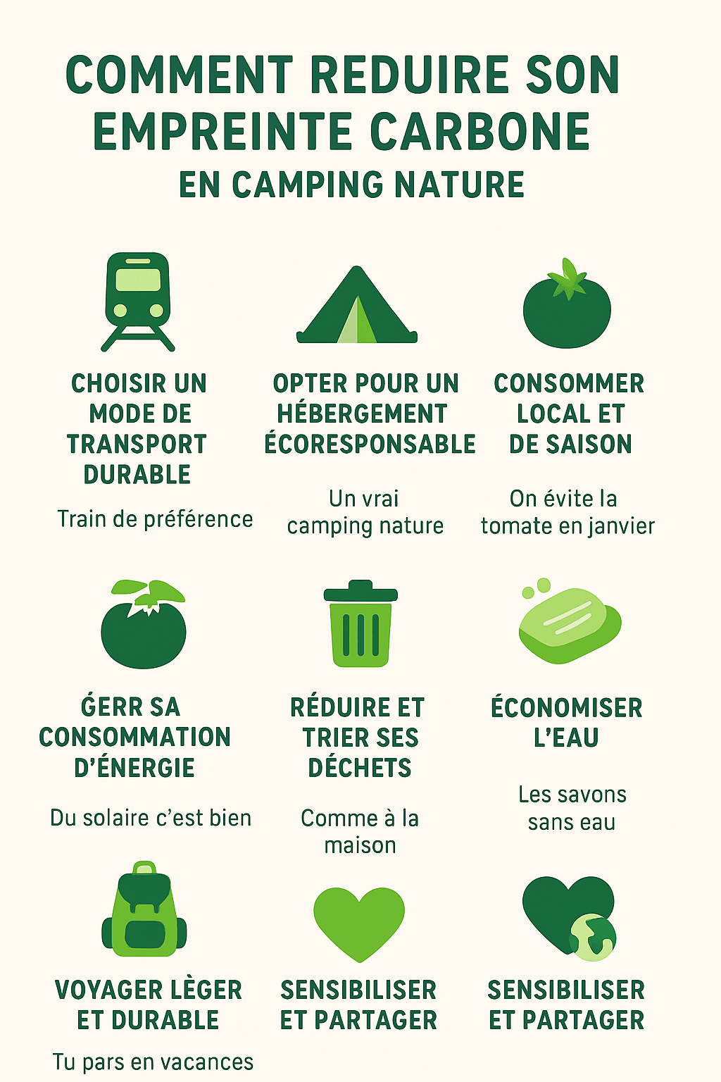 empreinte carbone camping empreinte carbone camping