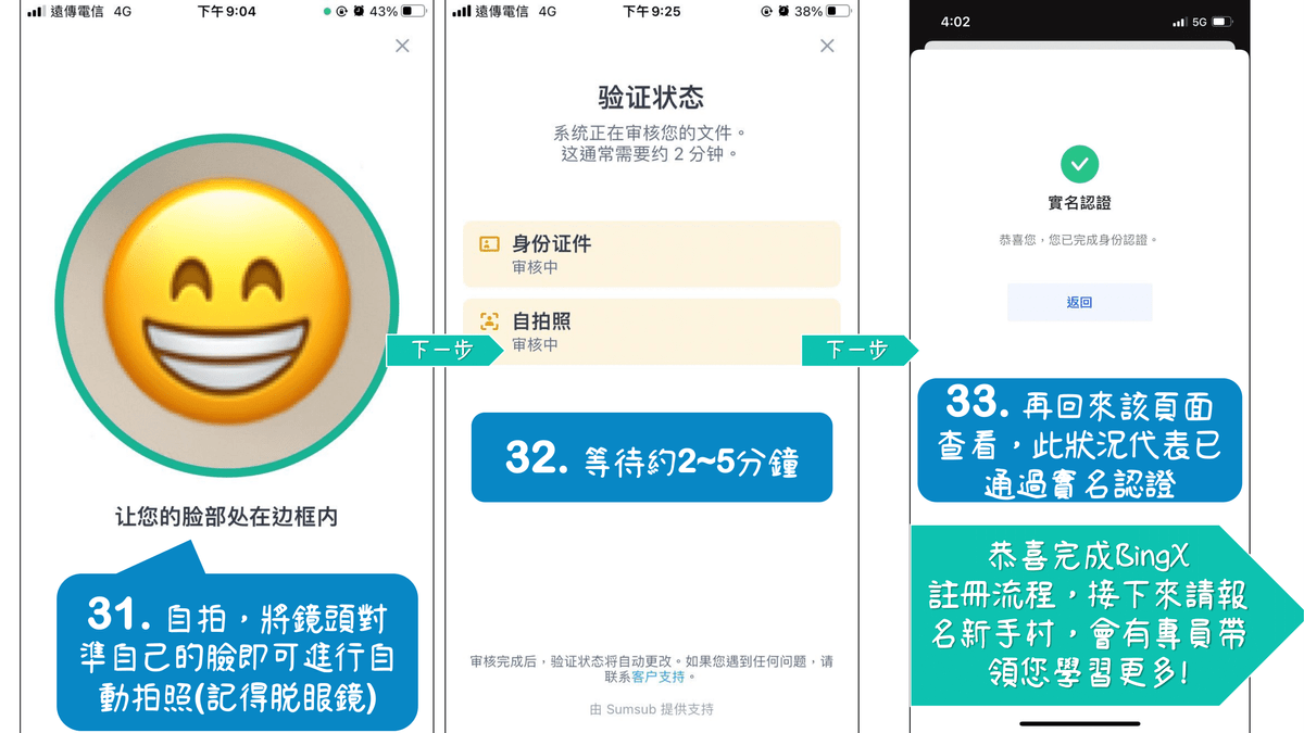 Pi Network上交易所,BingX實名認證過程 Pi Network上交易所,BingX實名認證過程